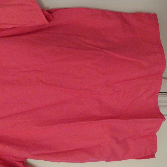 Two piece scrub set pink trim in light pink - Picture 7 of 8